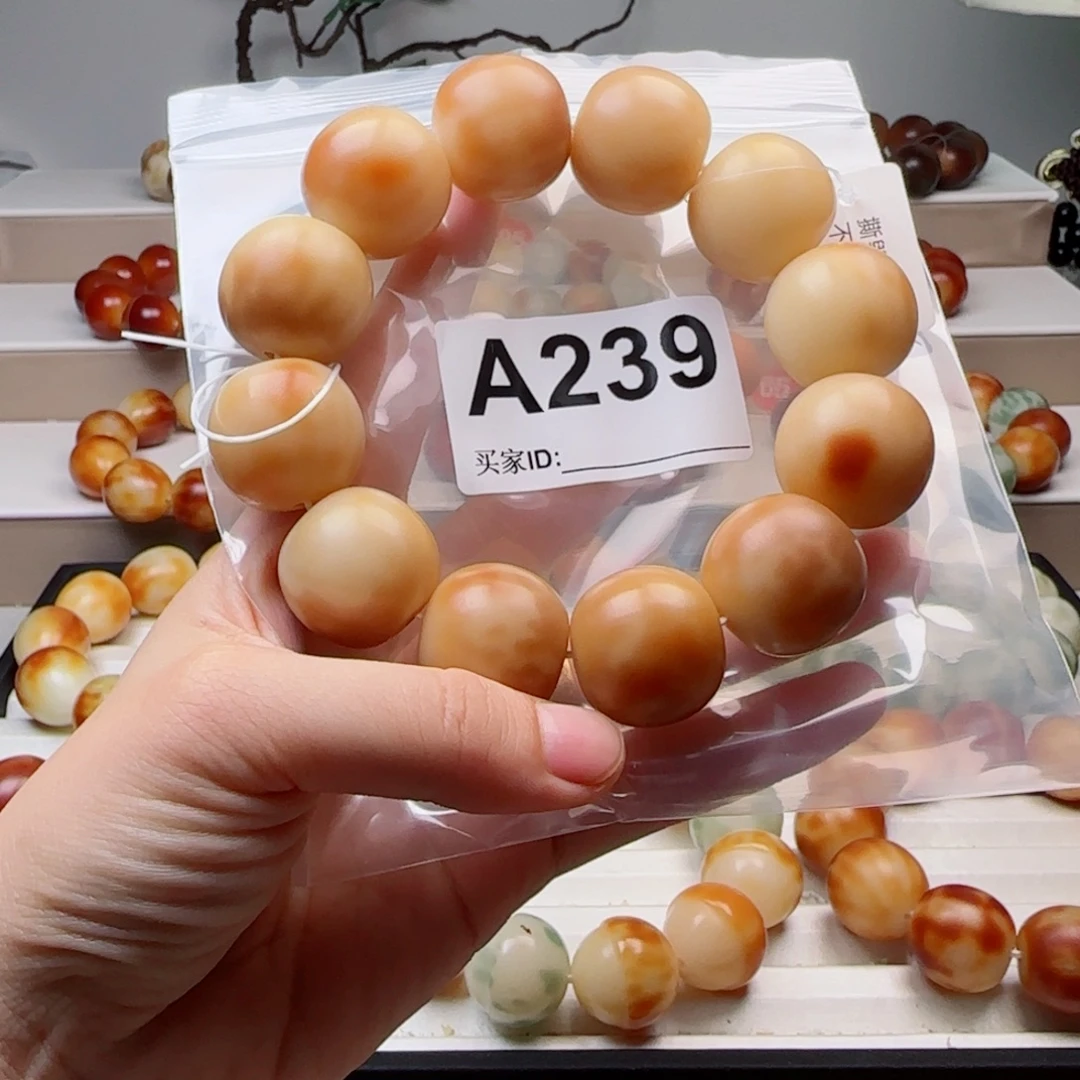 菩提根/象牙果手串菩提2.4中瑕不退不换