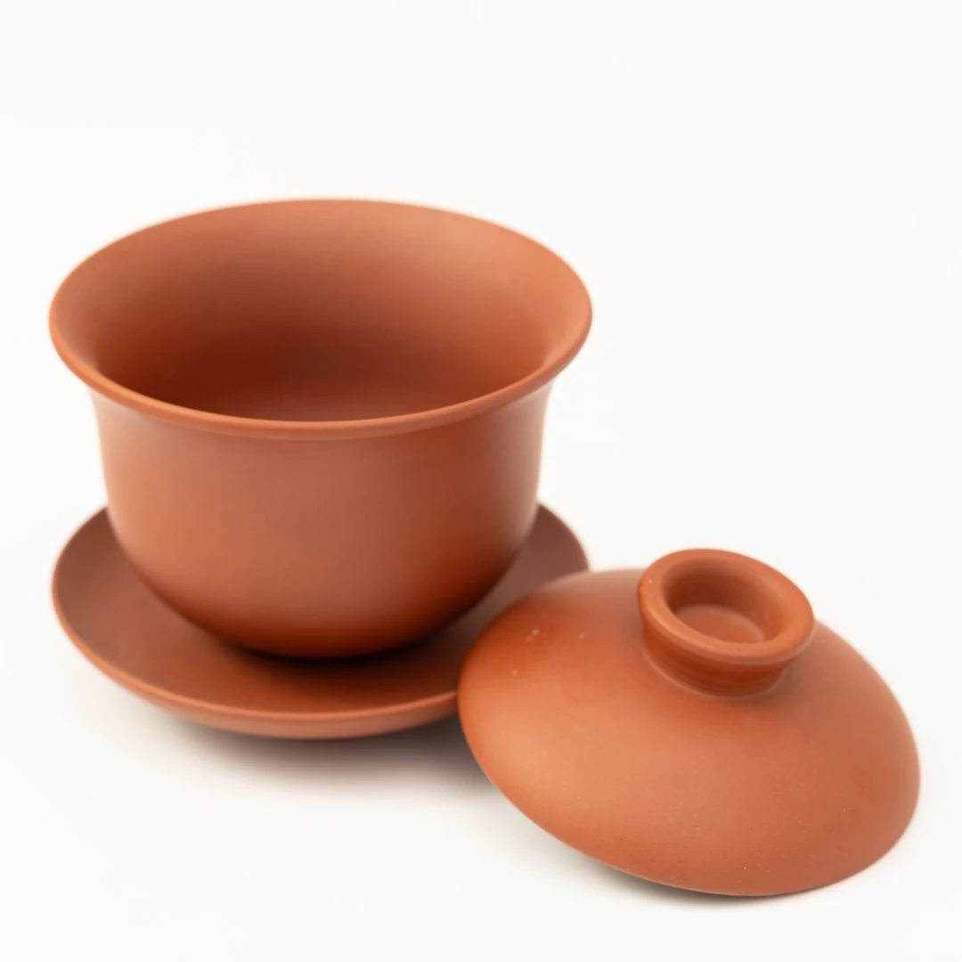 千年荣昌手工陶盖碗细坭