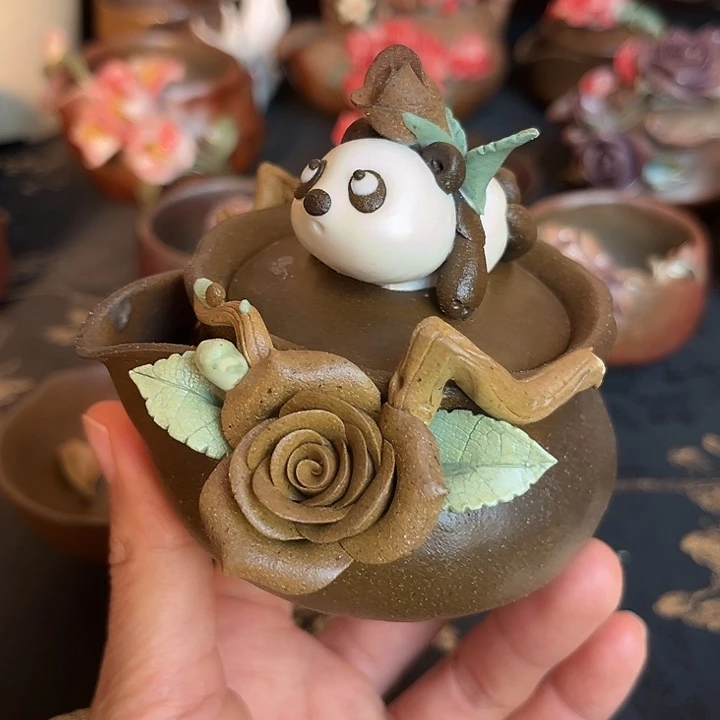 千玺造物熊猫宝瓶