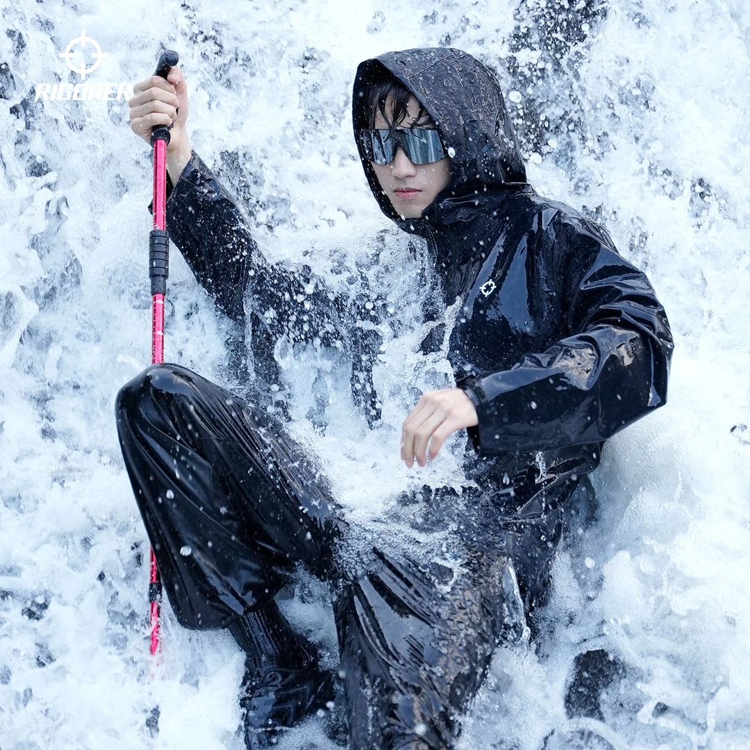 准者三合一连帽冲锋衣情侣户外运动防水防风防污透气透湿百搭耐磨