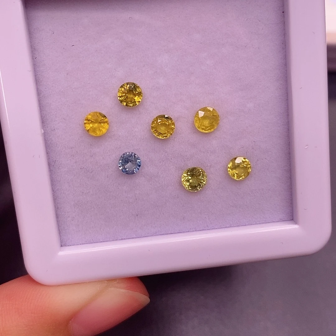 裸石蓝宝石220一克拉，仅供展示，挑好上定向