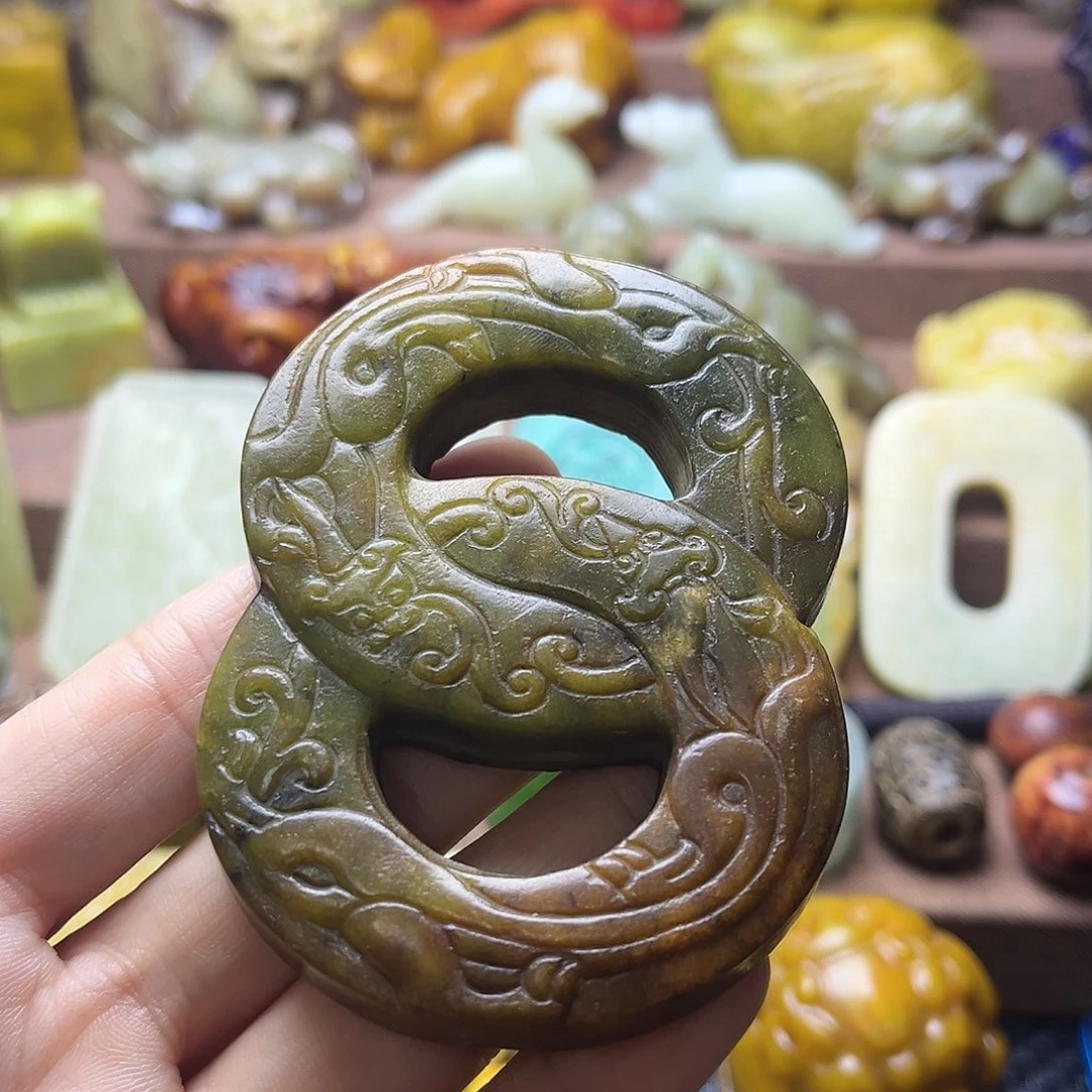 白玉菩提吊坠172。。