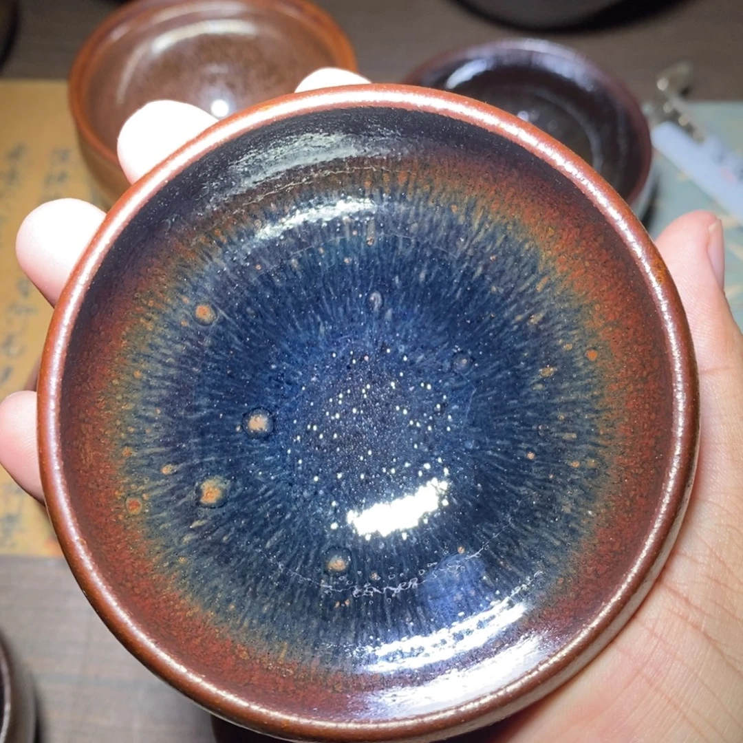 七***灯建盏龙窑柴烧手工