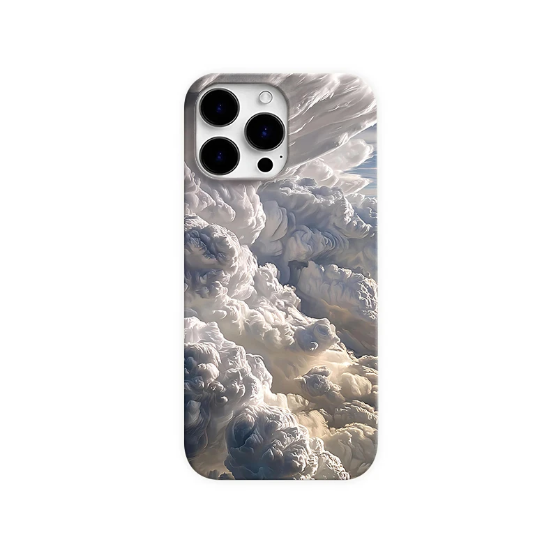 个性云朵手机壳适用于苹果15promax小众16e小米vivo华为mate70pro