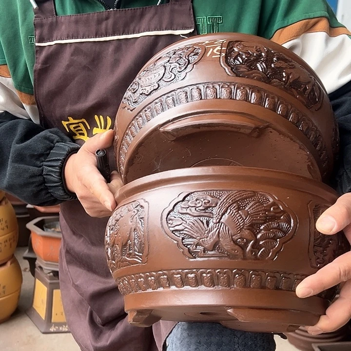 紫砂花盆不好意思我没收到