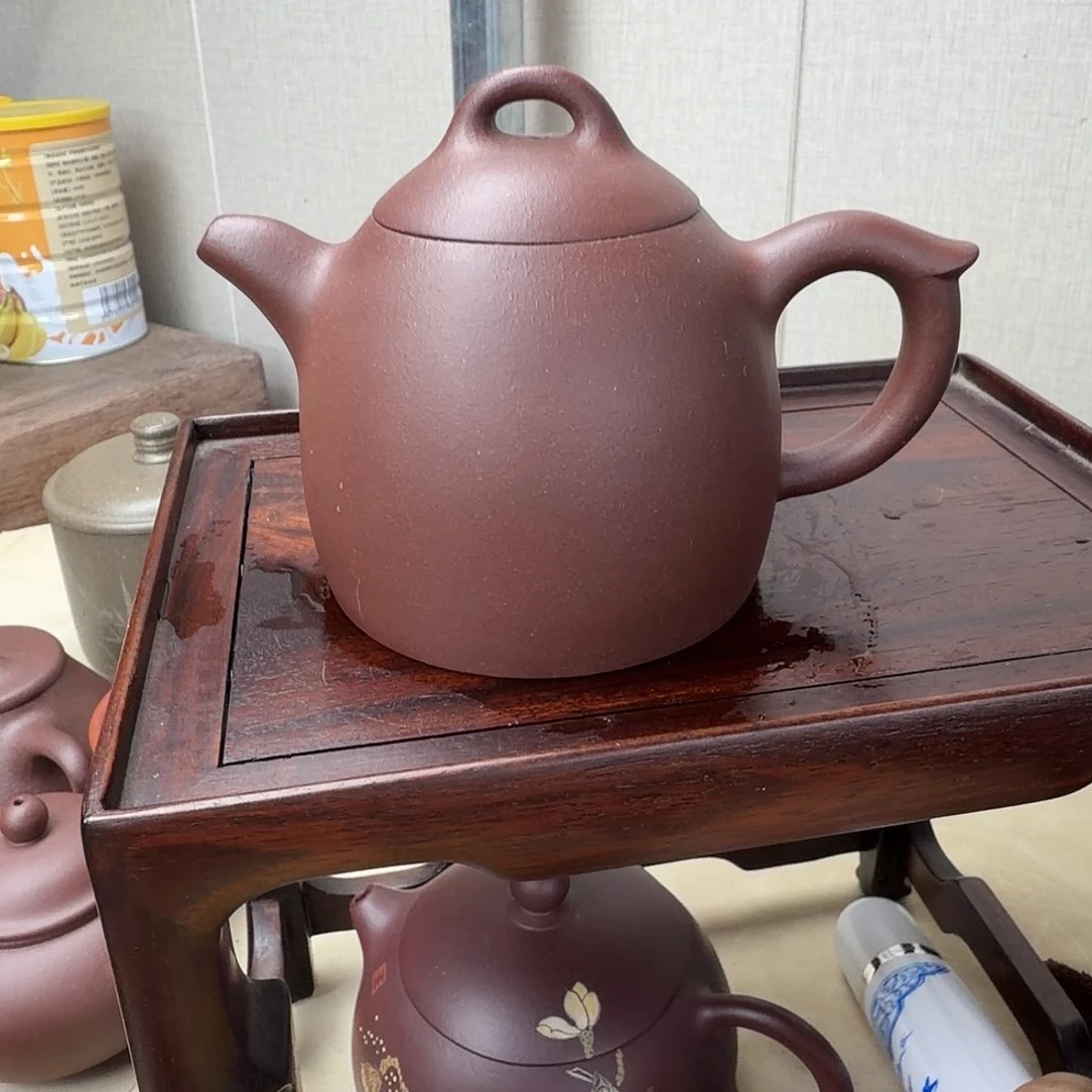 秦权壶230cc紫泥的