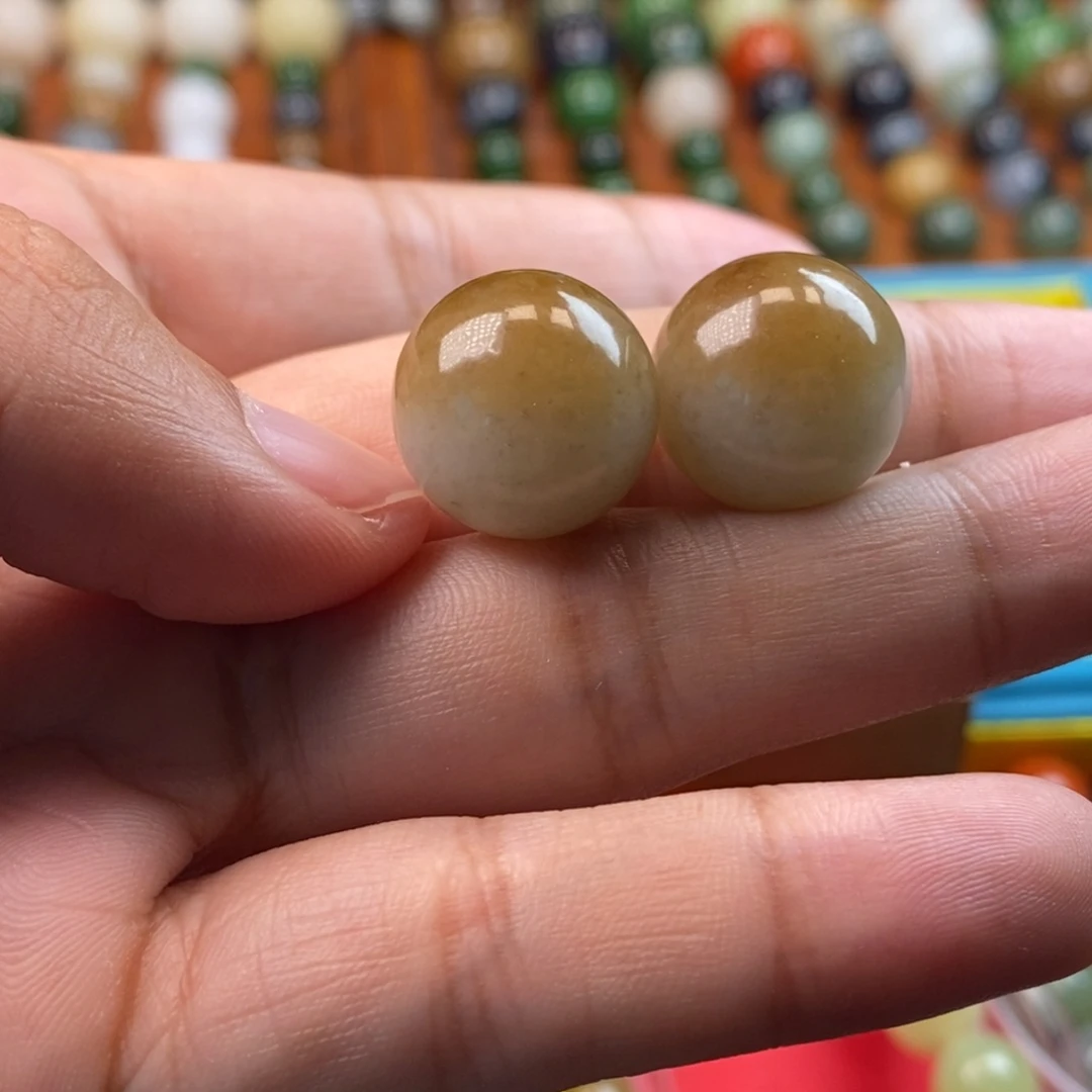 l***芸未镶嵌和田玉珠宝奇石卡16糖料y