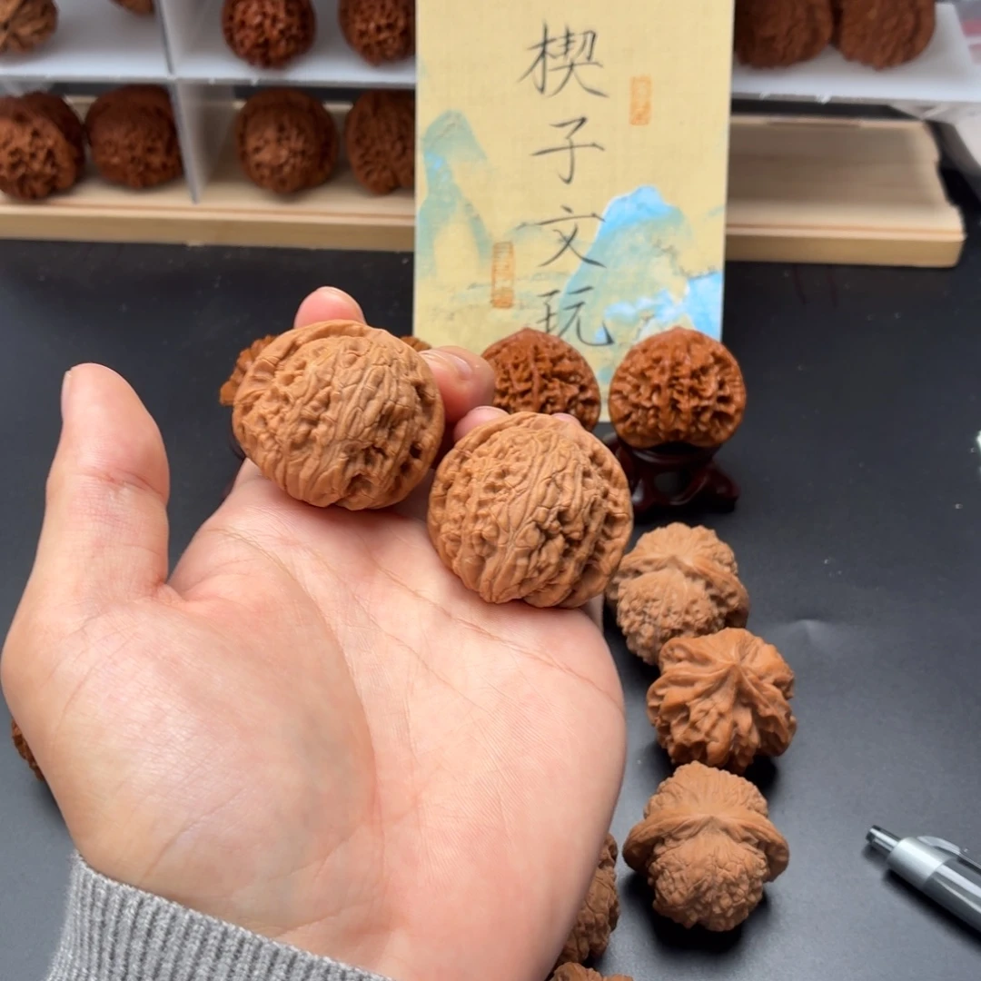 文玩核桃把件小众玄武全品无修39