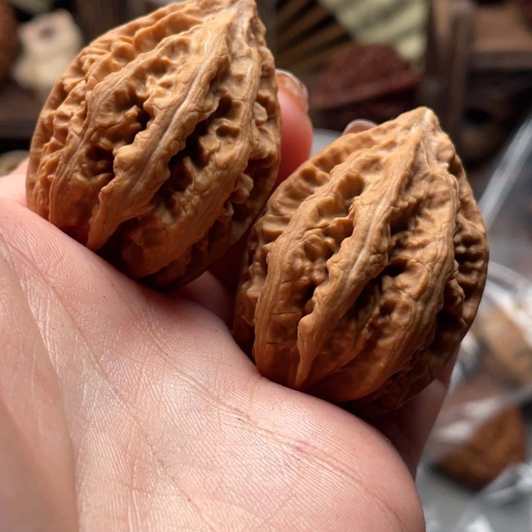 文玩核桃把件楸刀鱼102