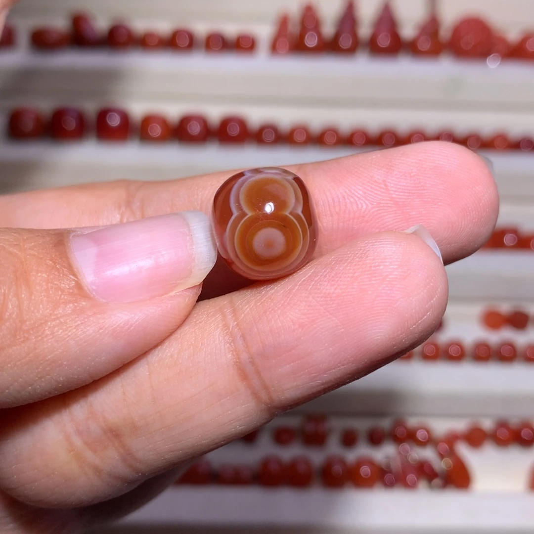 南红玛瑙未镶嵌老型12.4×11.6特色珠