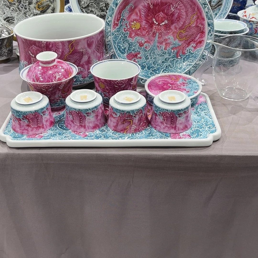 瓷片景德镇瓷器精品展示