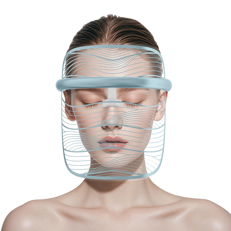 【淡斑净痘退暗黄】CLEATOUCH纯石墨烯美容面罩家用升级款天空蓝