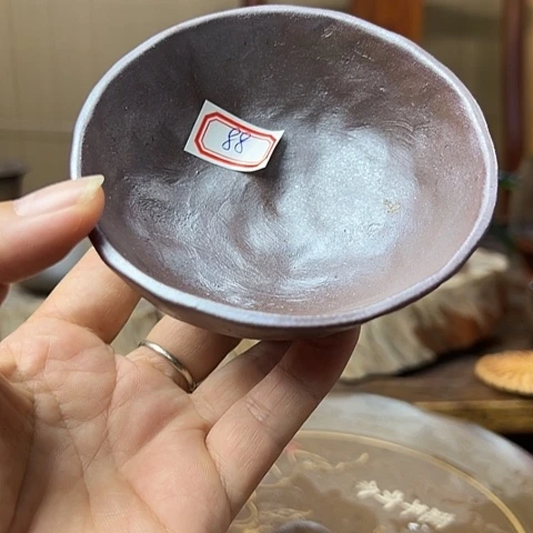 戬谷龙窑柴烧茶杯88