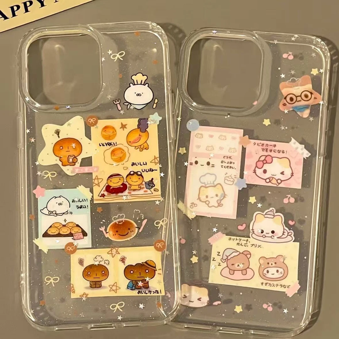 适用苹果15手机壳12/13/14ProMax卡通iPhone16/INS风15Plus网红xr