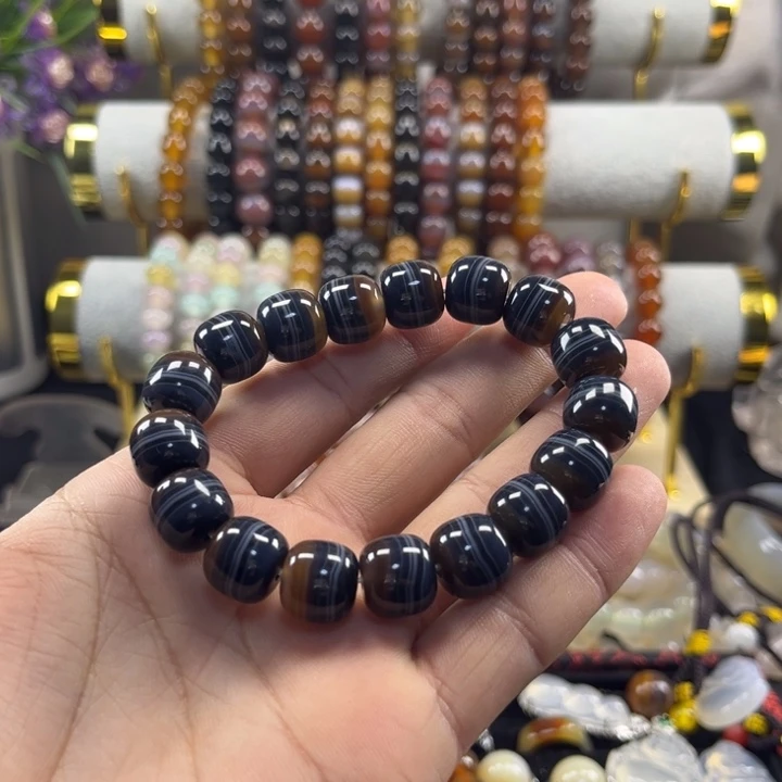 玛瑙/玉髓未镶嵌手链