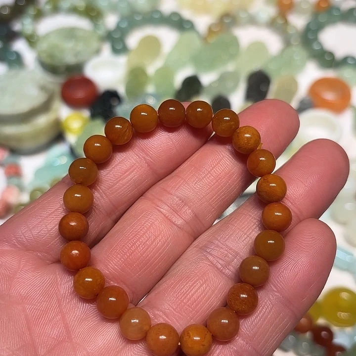 蛇纹石玉未镶嵌手串