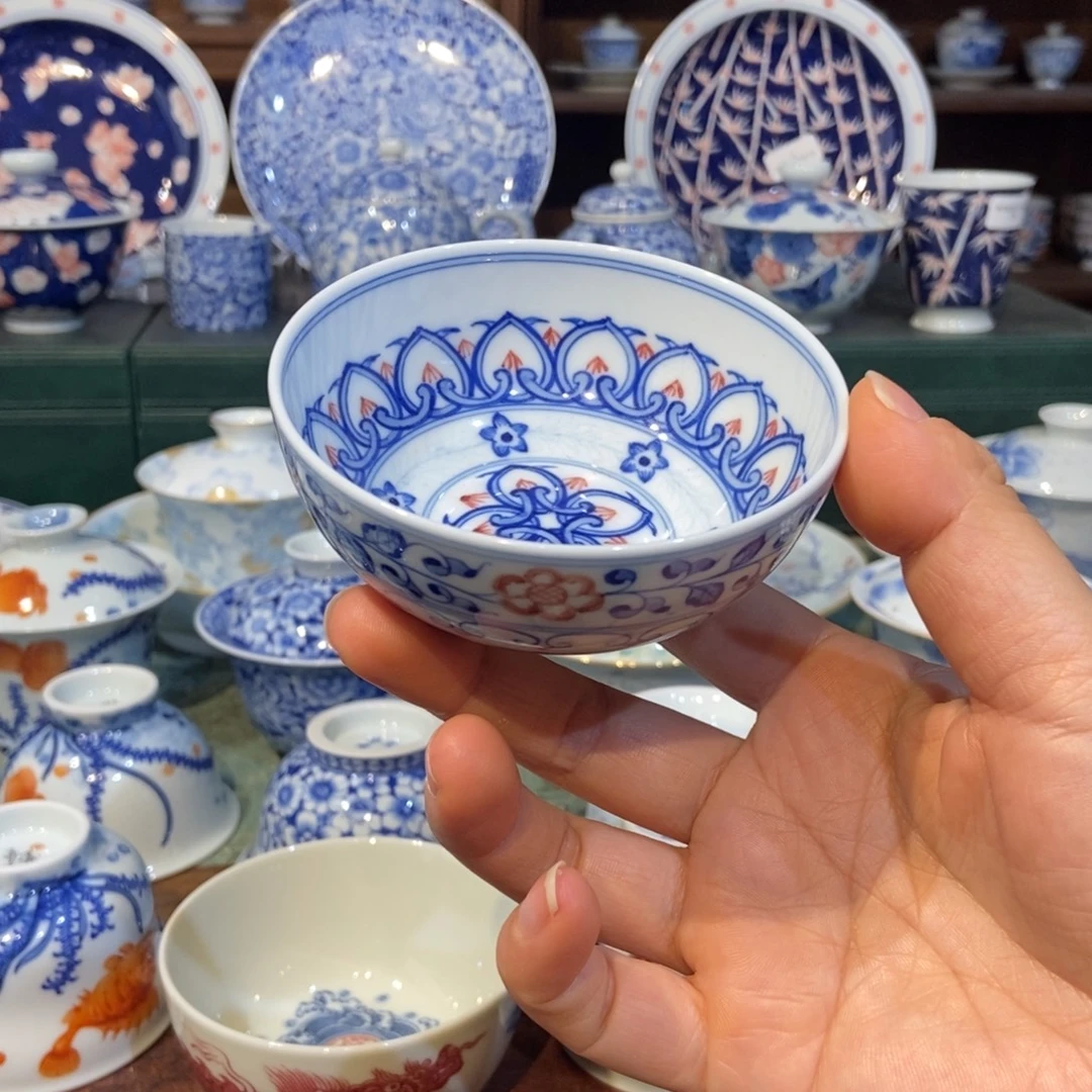 w雪山春晓红宝相谱洱杯