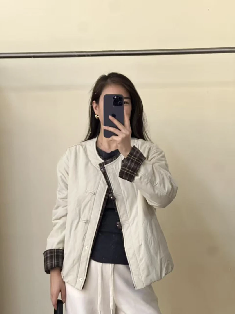 2025新款时尚百搭宽松显瘦上衣女设计感小众外套