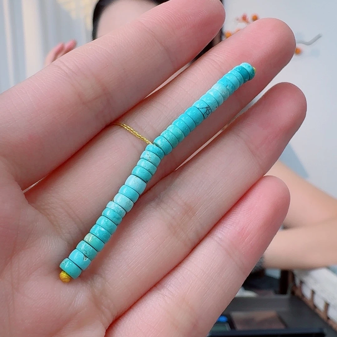 18K金镶嵌绿松石珠宝奇石