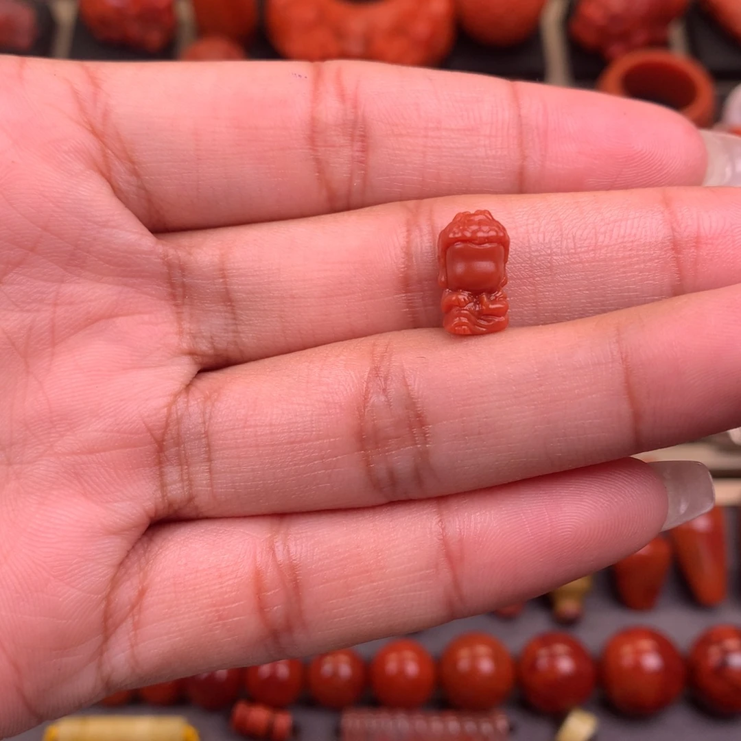 南红玛瑙未镶嵌无相佛7