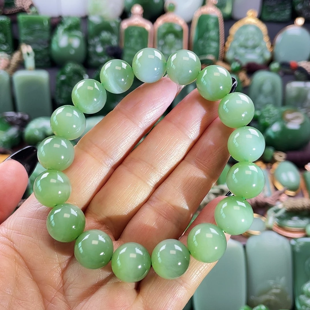 和田玉手串未镶嵌