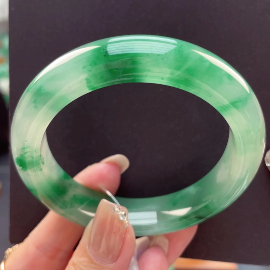 未镶嵌手镯石英质玉56-57