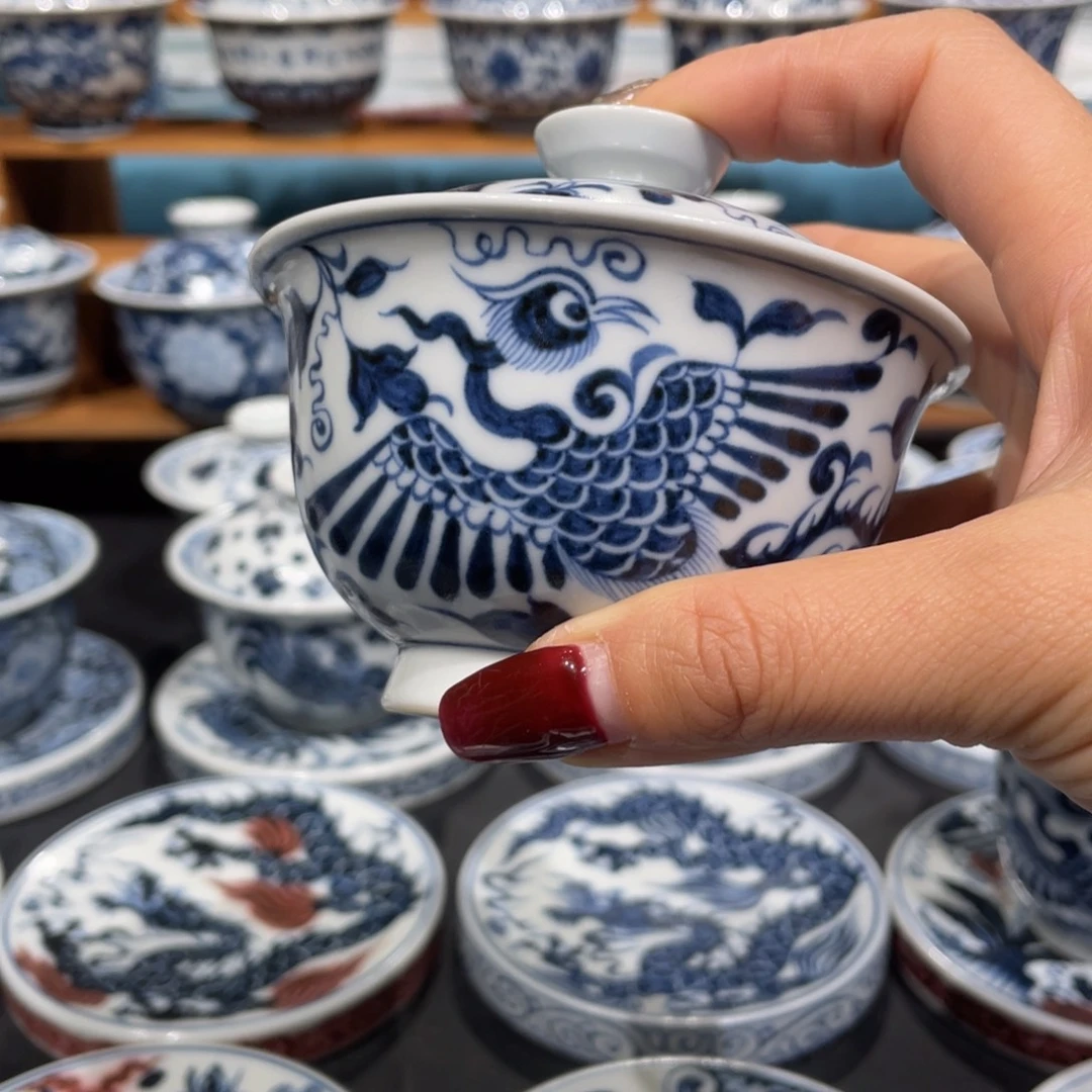 景德镇陶瓷手工手绘茶器
