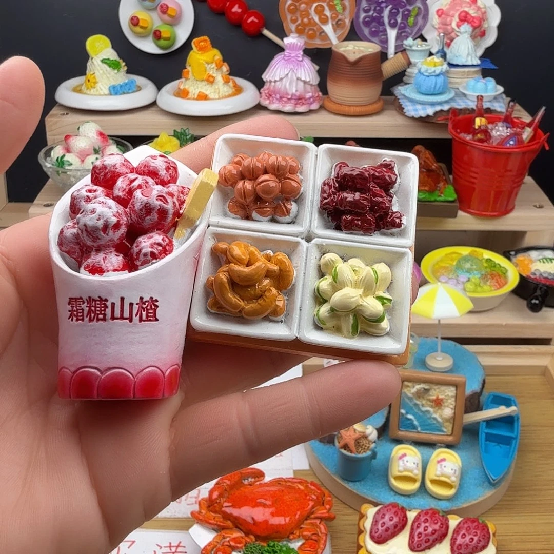 張***婧树脂食玩冰箱贴 凭开箱视频售后