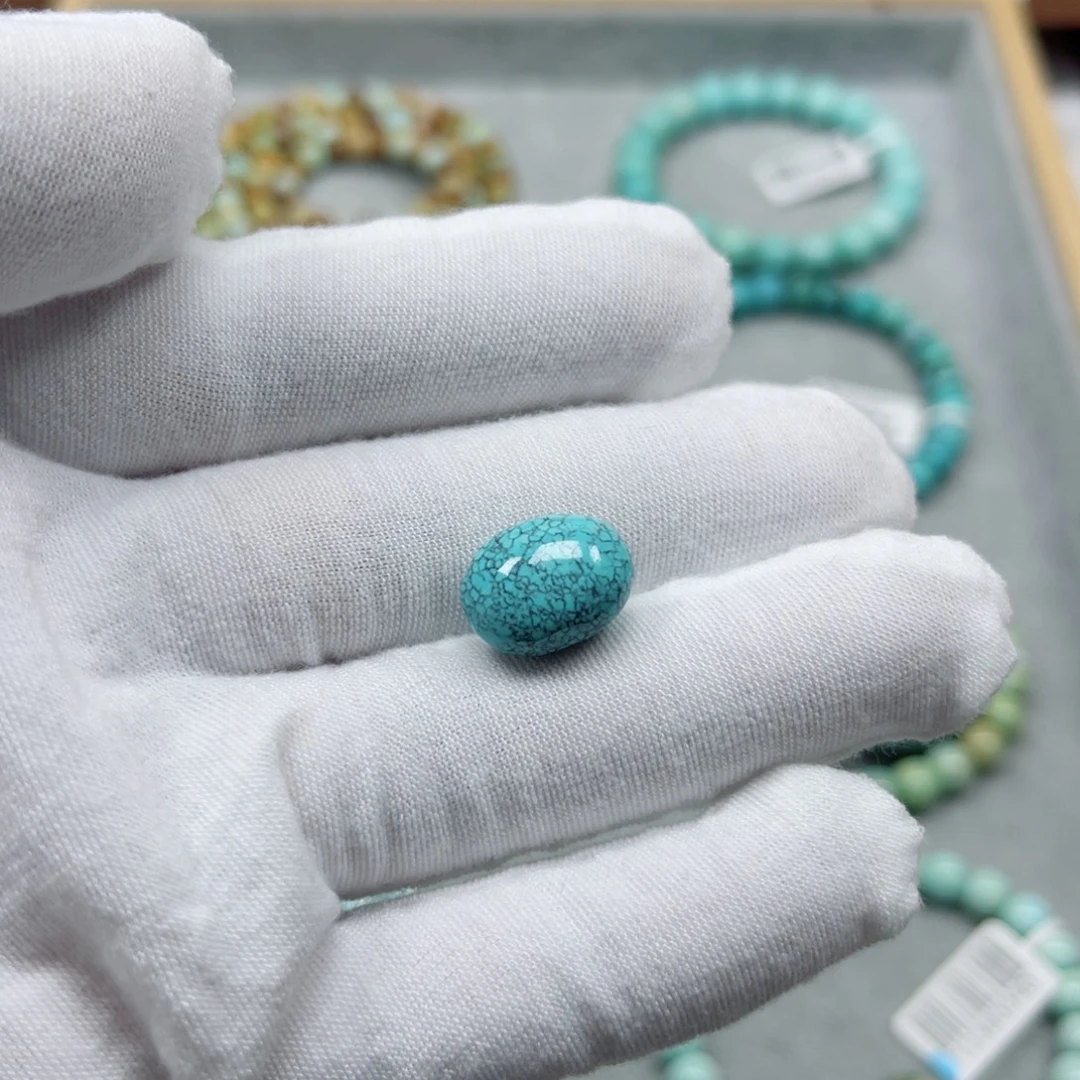 绿松石未镶嵌挂件