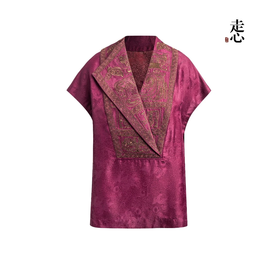 ❤❤【香云走心】香云纱套头衬衫24ZWF59