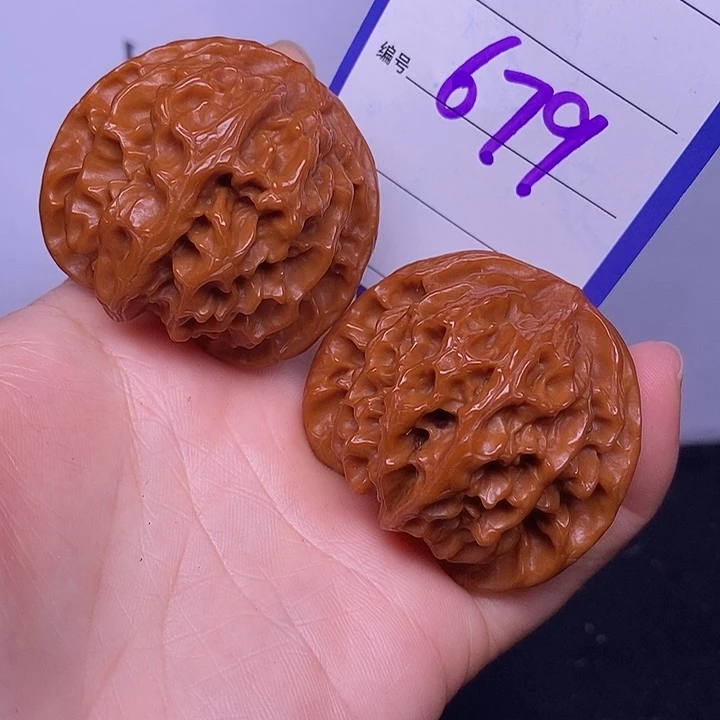 把件文玩核桃679/43.5苹果园