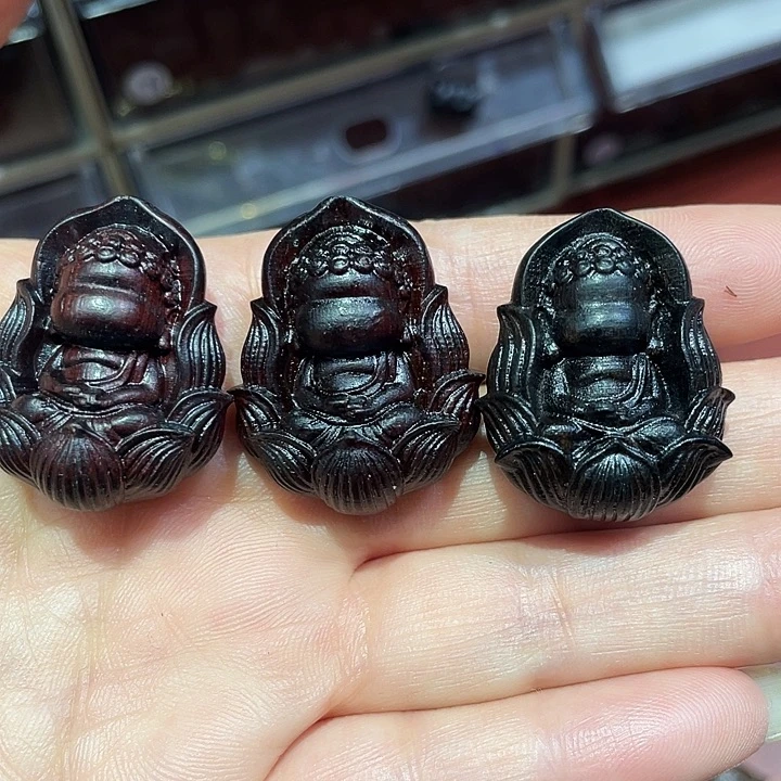 檀木无相佛檀木天地孔