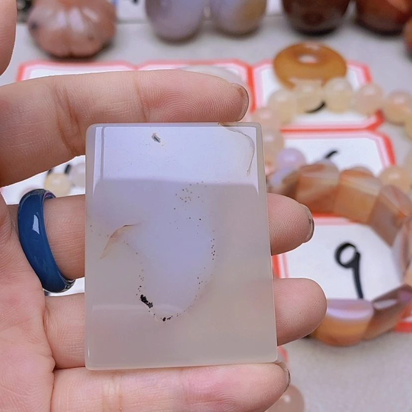 【闪购商品】玛瑙/玉髓未镶嵌珠宝半成品云**觉