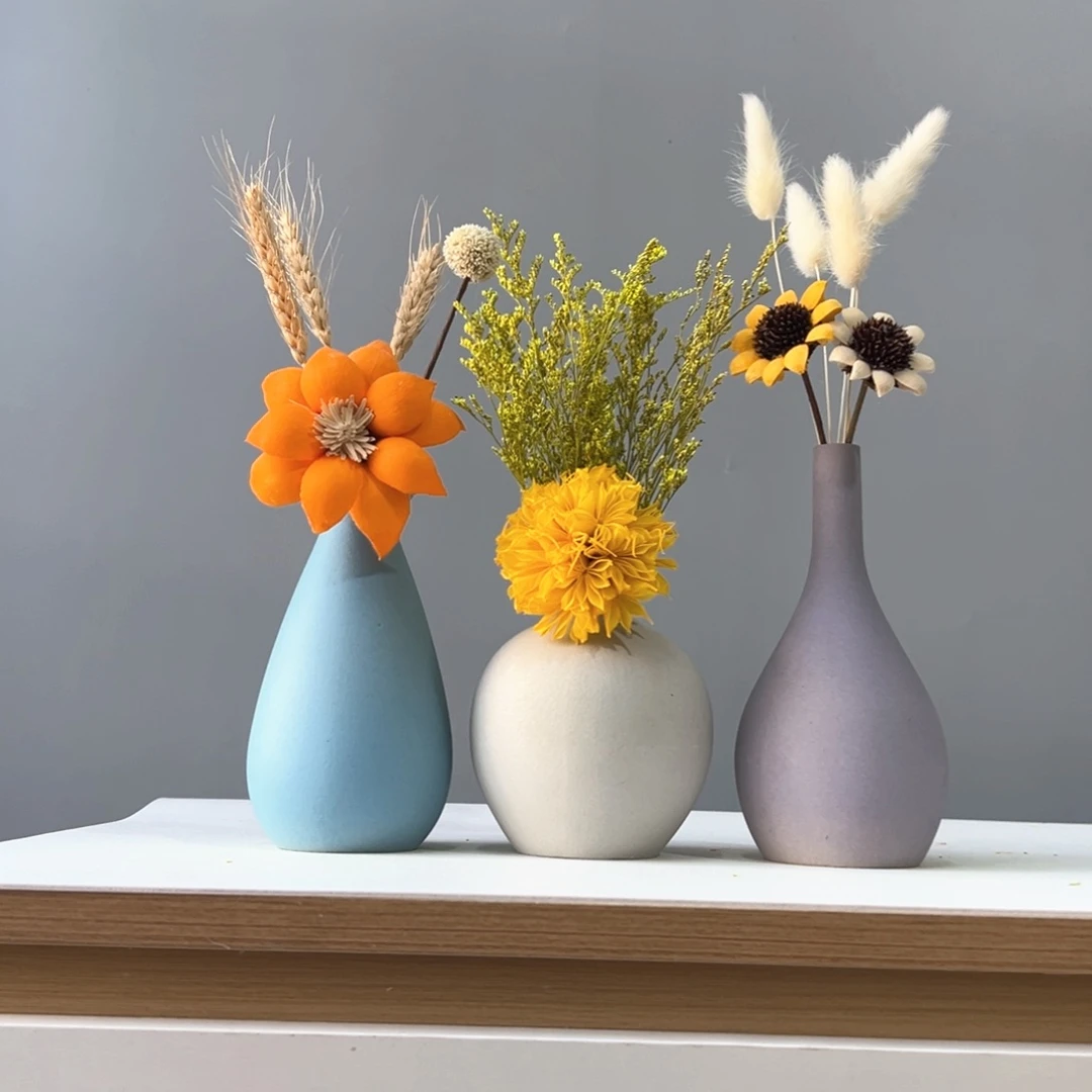 瓶花瓶带花高度20-30厘米左右