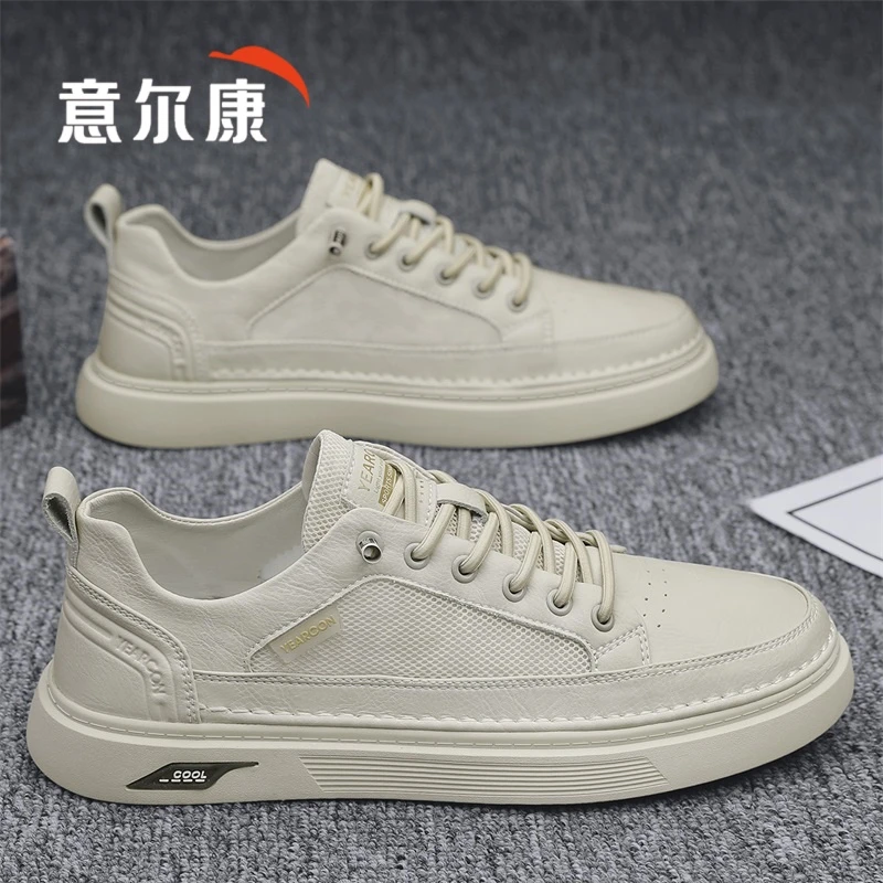 意尔康潮鞋2025新款夏季爆款网面男鞋透气百搭学生党运动风休闲鞋