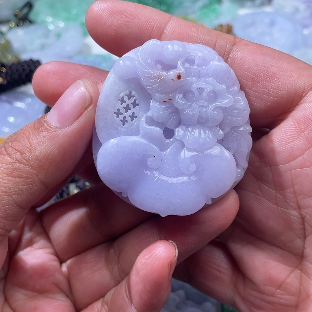 颈饰未镶嵌翡翠翡玉缘翡翠