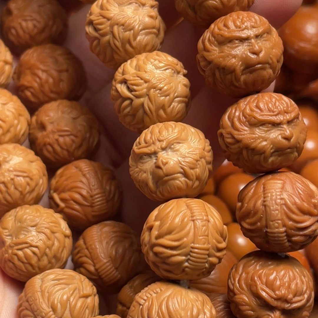 【闪购商品】猴头核桃手串如*猫悟空