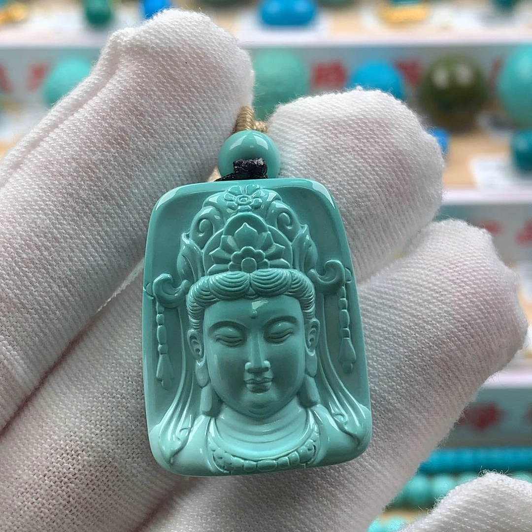 绿松石未镶嵌配饰