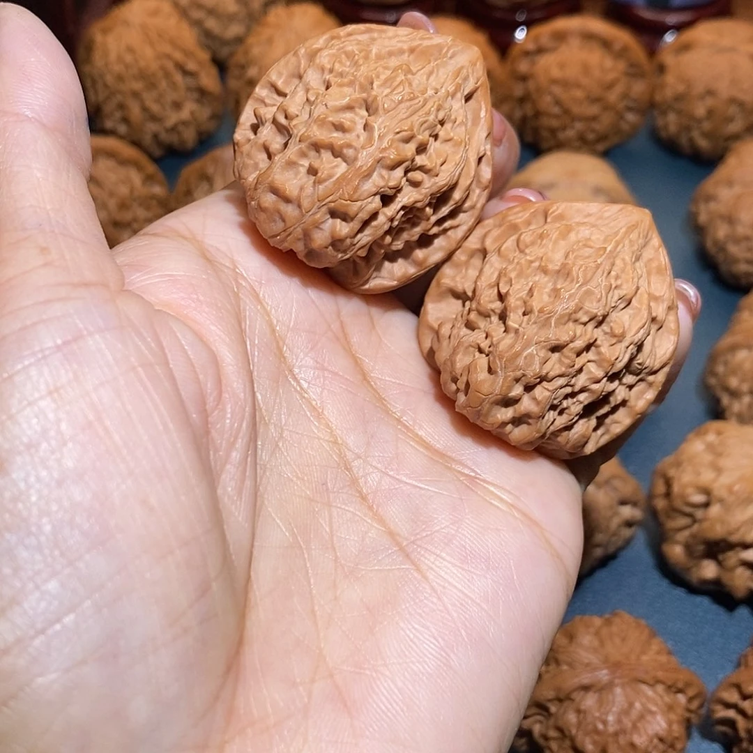 文玩核桃把件37火焰马蹄