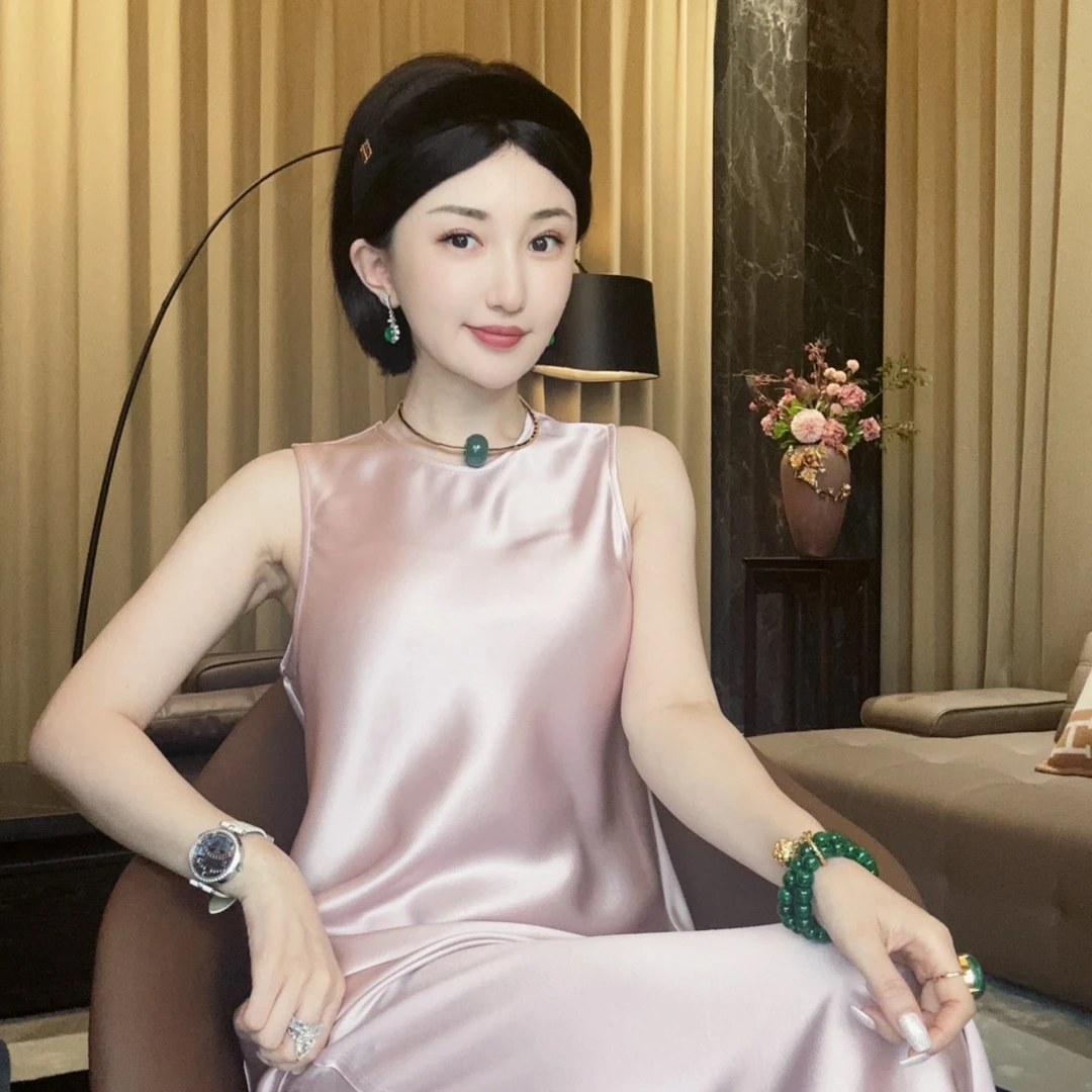 LIU HAHA【迎夏】休闲国风无袖坎肩背心24-BW1195