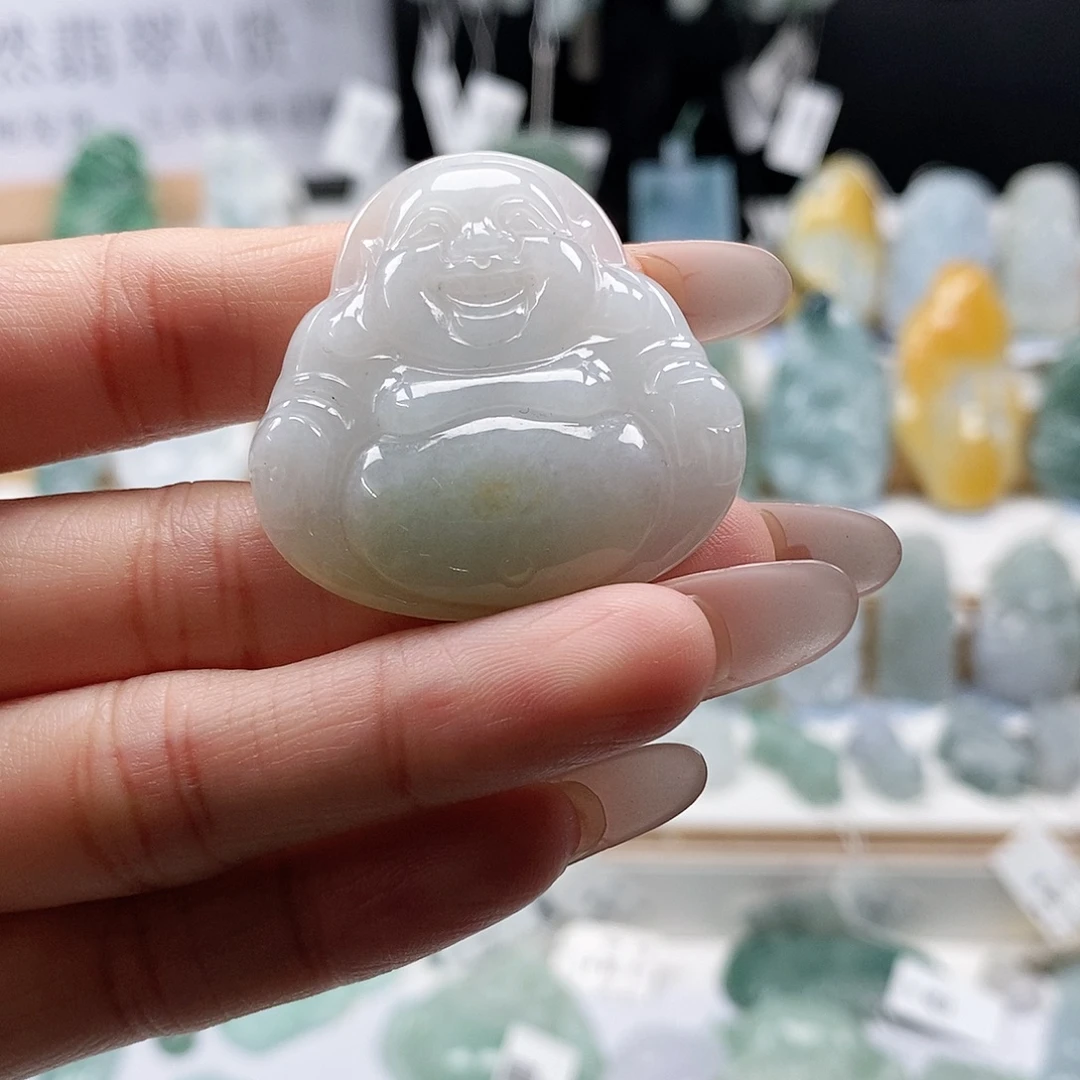 翡翠未镶嵌颈饰11