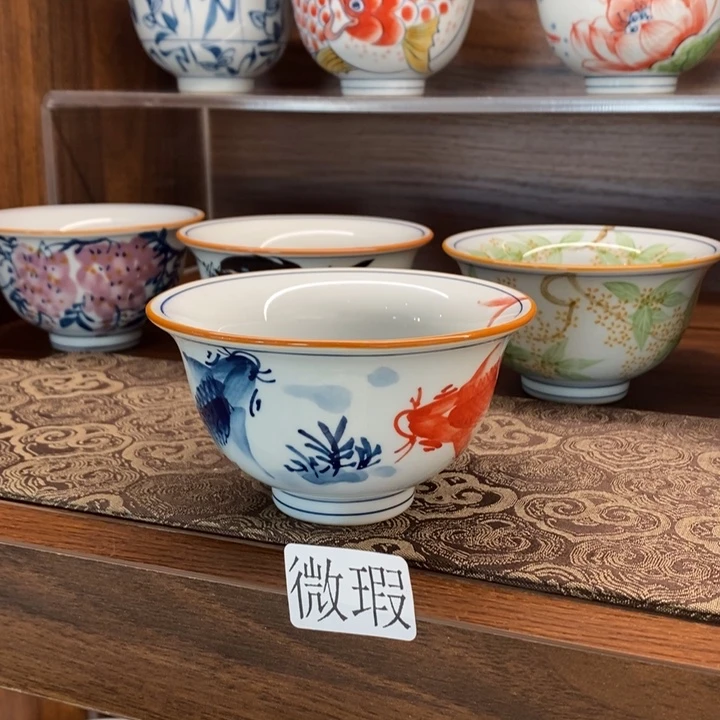 釉下老陶泥手工绘制