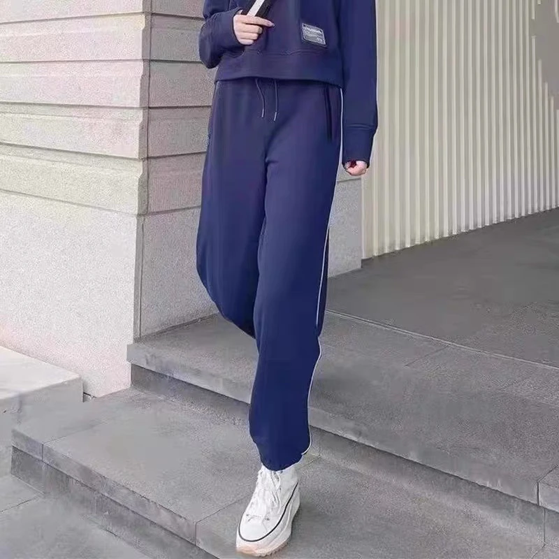 2025春秋松紧腰哈伦运动卫裤女5100107裤子