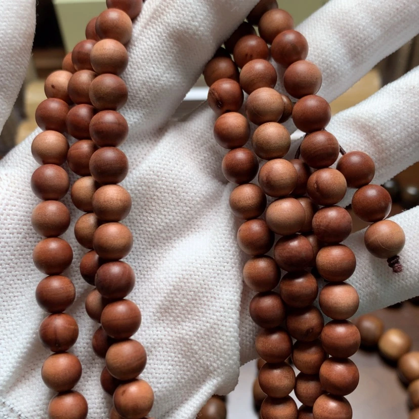 【闪购商品】檀香木手串/手链0.8*108沉水瑕疵处理价