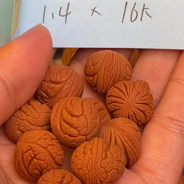手串文玩核桃秦岭龙纹桃核22