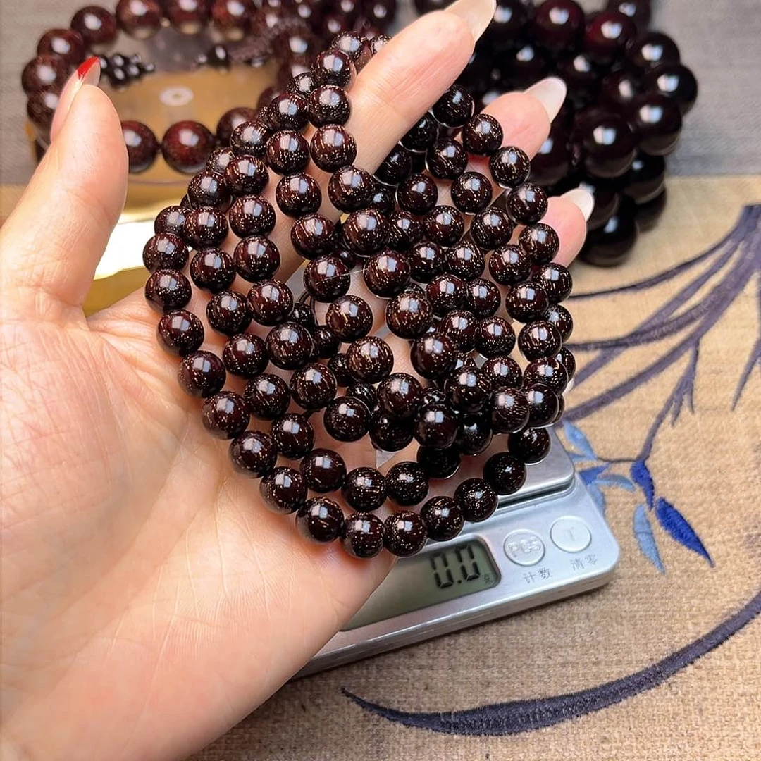 檀香紫檀（小叶紫檀）尕***技0.8 108满天星