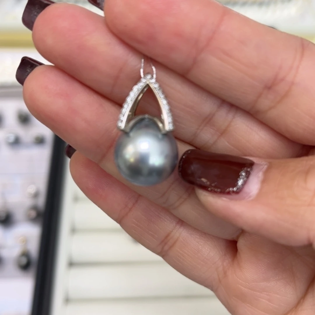 【闪购商品】海水珍珠颈饰银S925镶嵌M****1