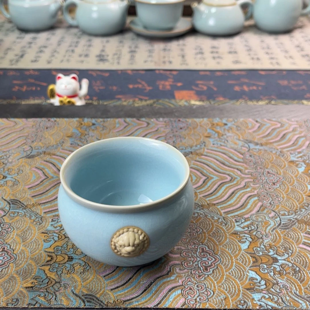 大**航天青色原矿缸杯