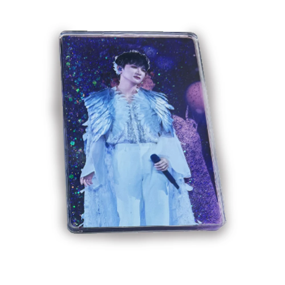 周深流沙卡砖麻将亚克力卡砖桌面摆件