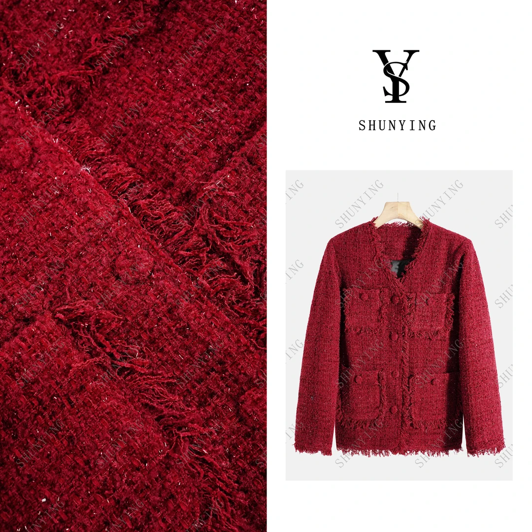 【仟娜】巨洋气减龄~高级感时尚洋气小香风羽绒外套SY66YRF66323